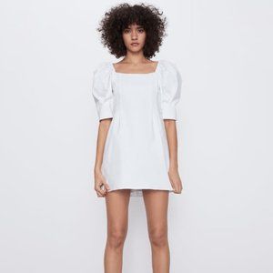Zara Balloon Sleeve Dress